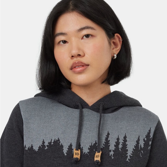 NWT New Tentree Women’s Juniper Hoodie Extra Small XS Long Sleeve Pullover Top - Picture 4 of 5